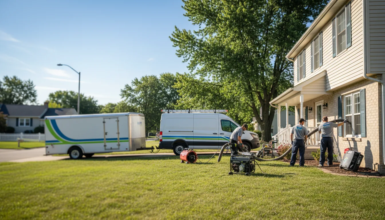 Flooded Basement Restoration And Cleanup With Repair in Clarks, NE near me